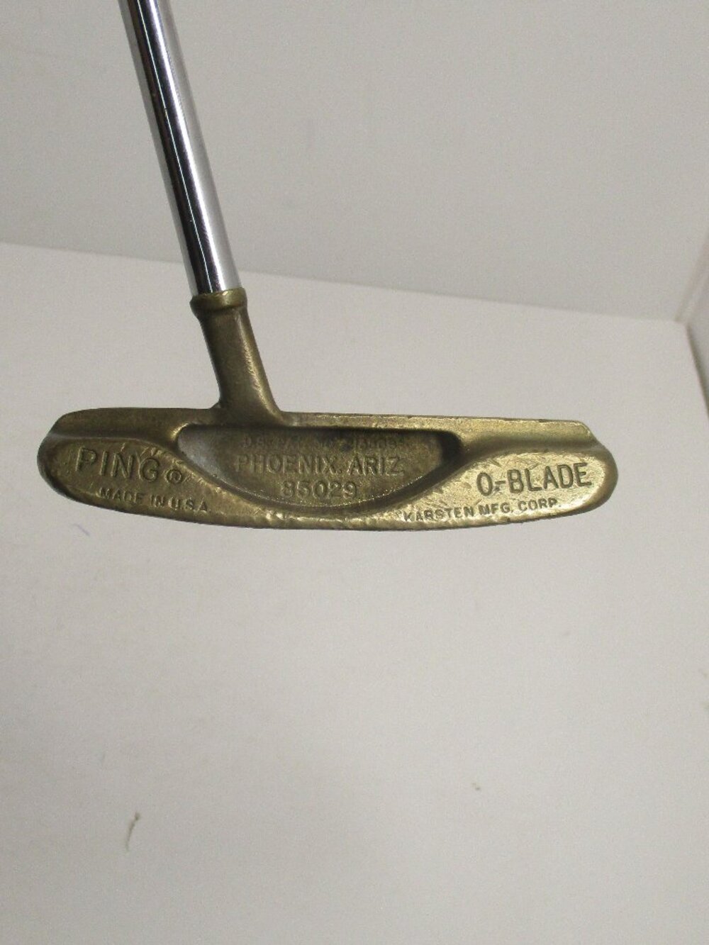Vintage PING 0-Blade Golf Putter 35” Karsten Made In USA 85029 Steel Shaft RH